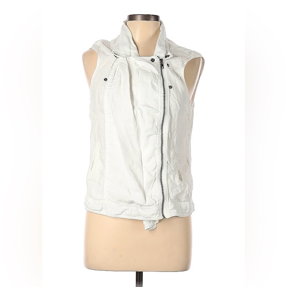 Michael Stars | Size L | Linen Moto Vest